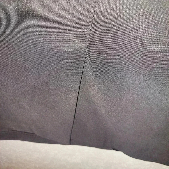 SIGNATURE BY SANGRIA Little BLACK SHEATH STYLE PANEL DRESS SIZE 14 - Picture 4 of 7